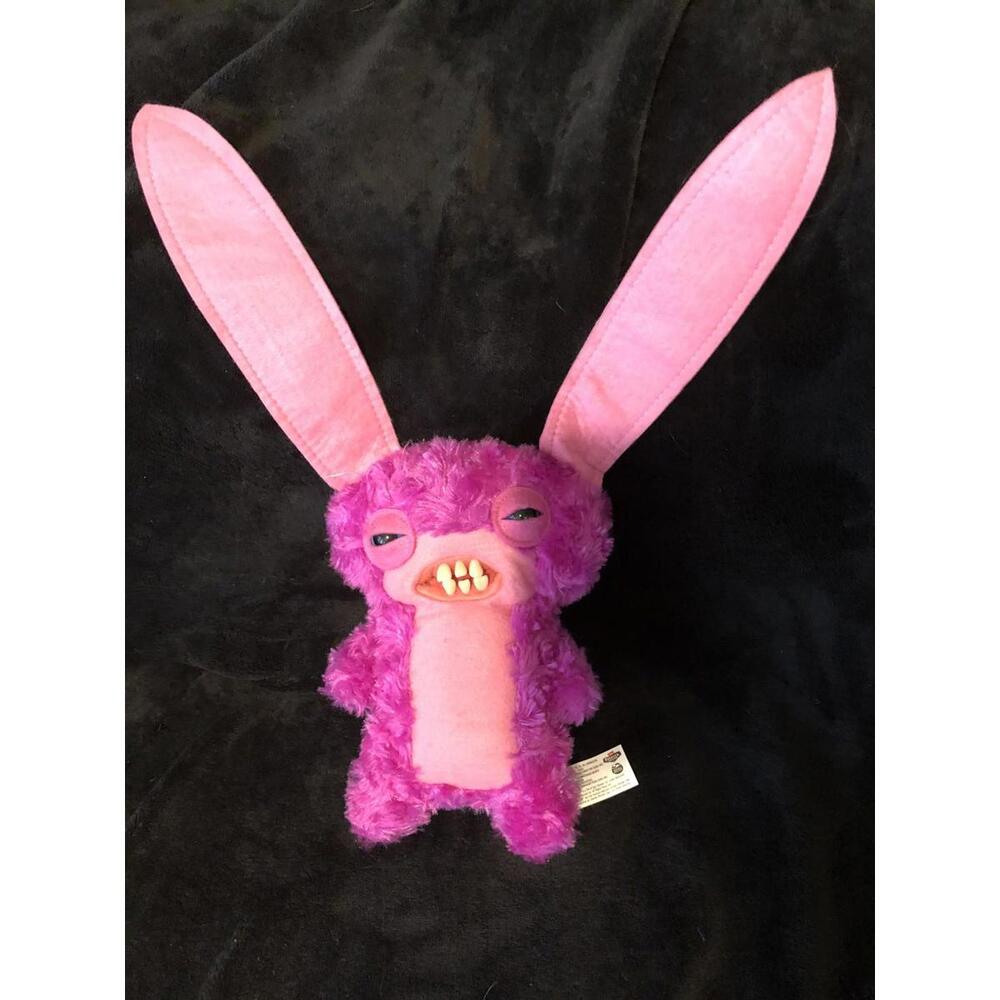 Fuggler New Fuggs On The Block Lord Long Ears Funny Ugly Monsters ZURU 9” Pink